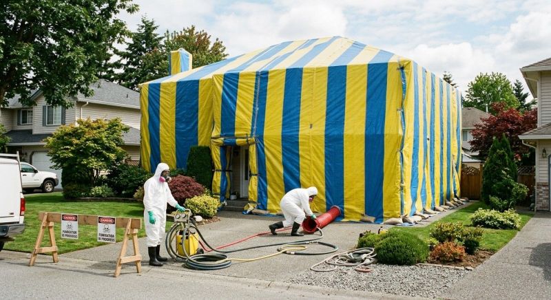 Termite Tenting in Wilmington, NC